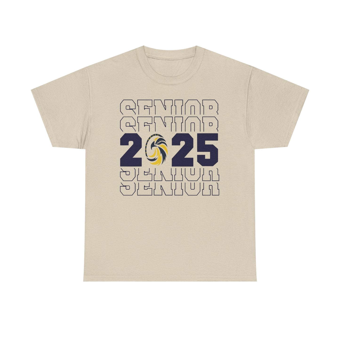 Senior Stacked c/o 2025 - Gildan Unisex Heavy Cotton Tee