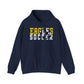 Soccer Cutout - Gildan Unisex Heavy Blend™ Hooded Sweatshirt