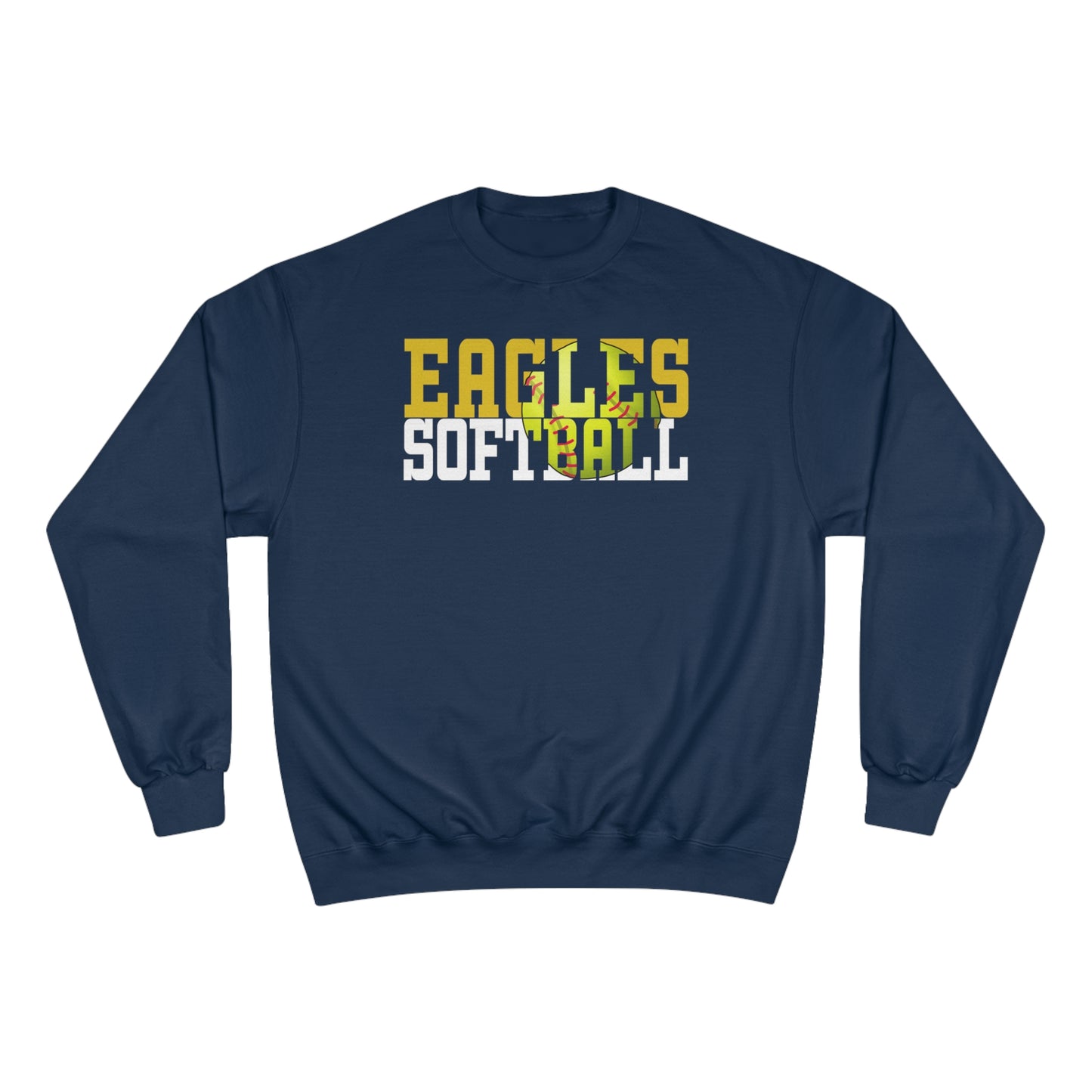 Softball Cutout - Champion Sweatshirt