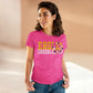 Cheerleading Cutout - Gildan Women's Midweight Cotton Tee