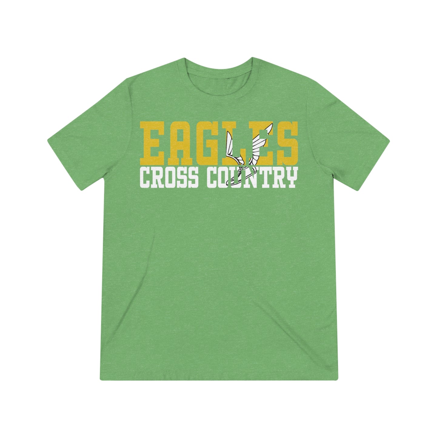 Cross Country Cutout - Bella+Canva Unisex Triblend Tee