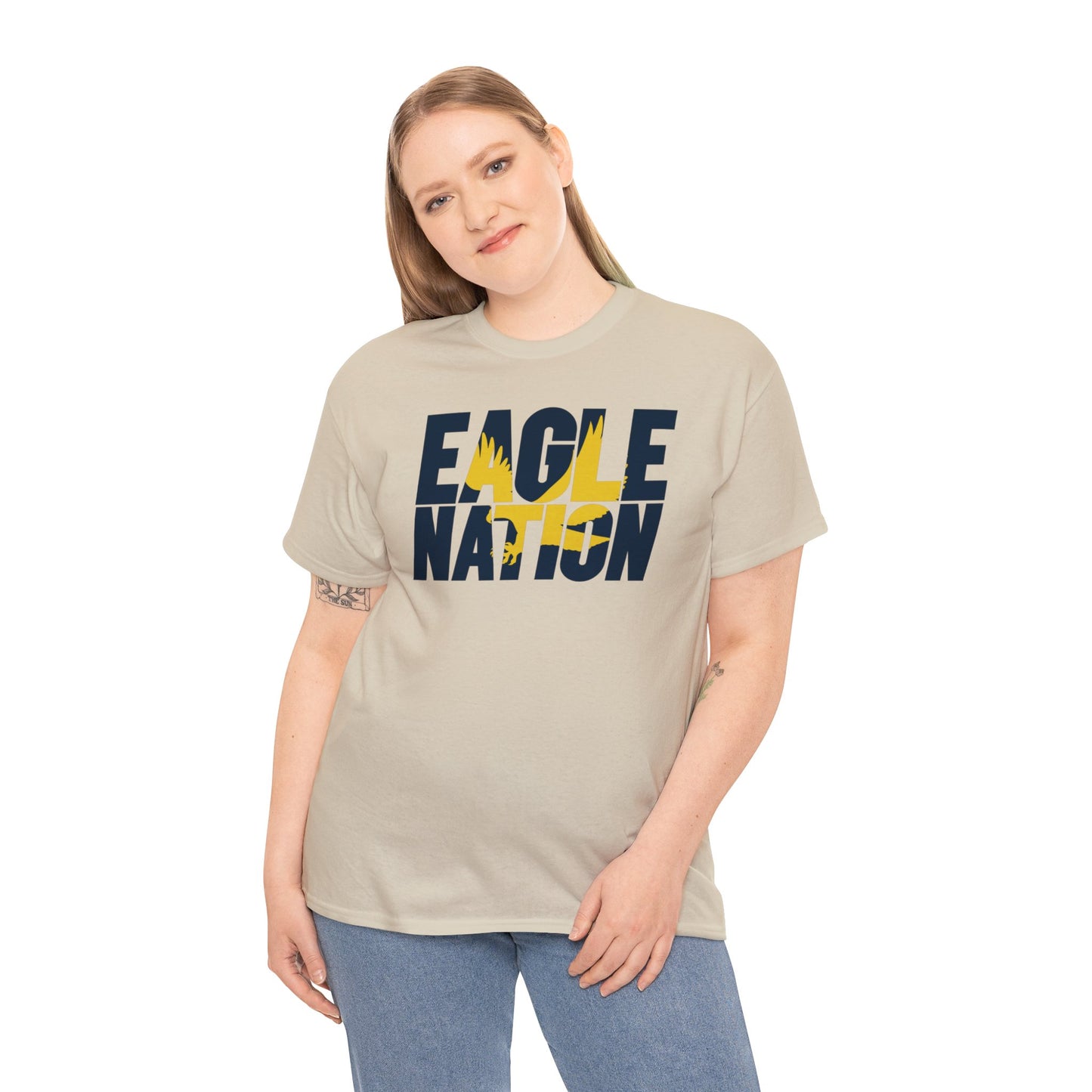 Eagle Nation - Gildan Heavy Cotton Tee