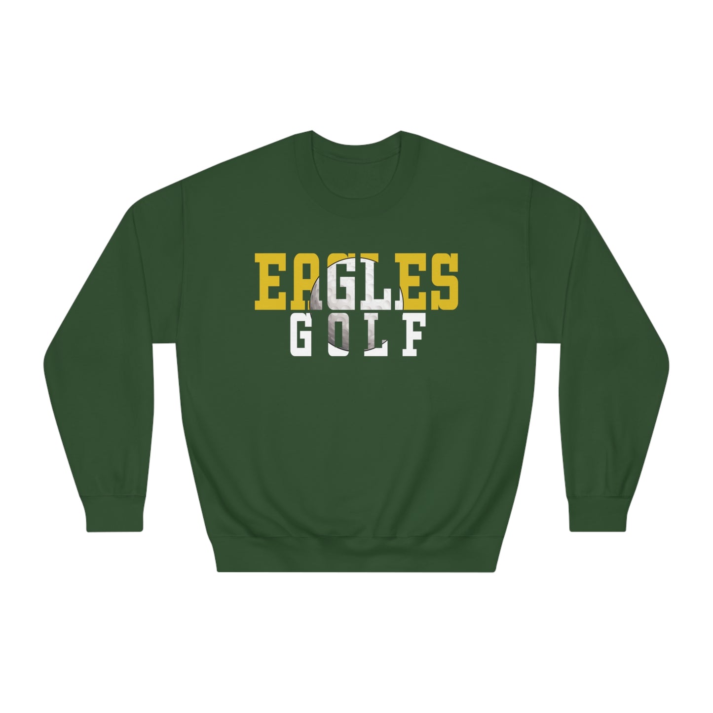 Golf Cutout - Gildan Unisex DryBlend® Crewneck Sweatshirt