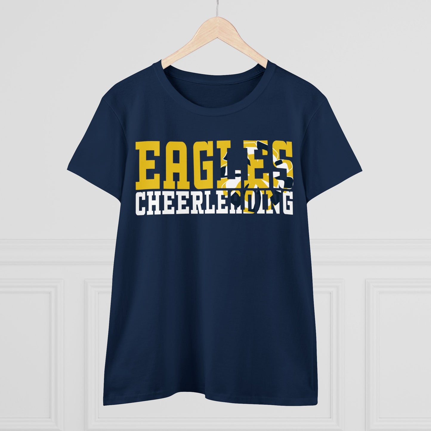 Cheerleading Cutout - Gildan Women's Midweight Cotton Tee