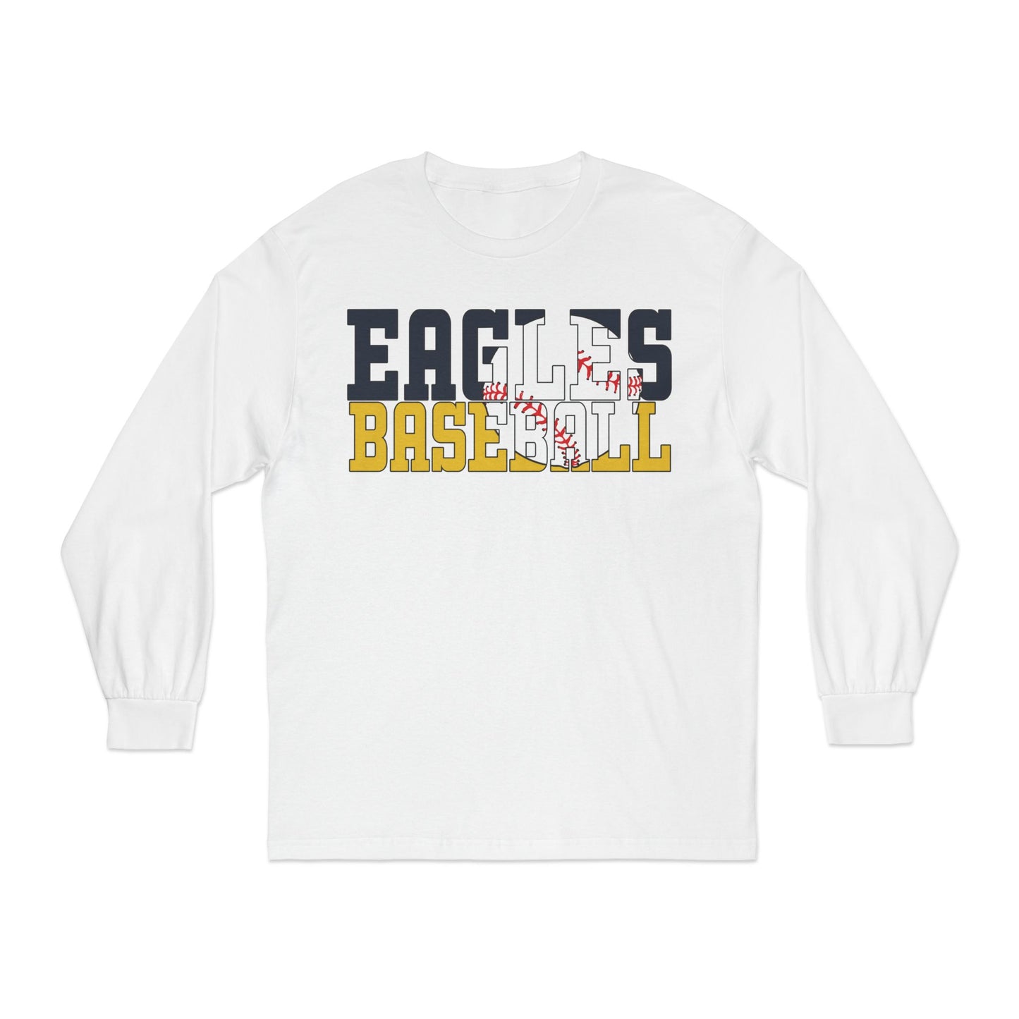 Baseball Cutout - American Apparel Unisex Classic Long Sleeve T-Shirt