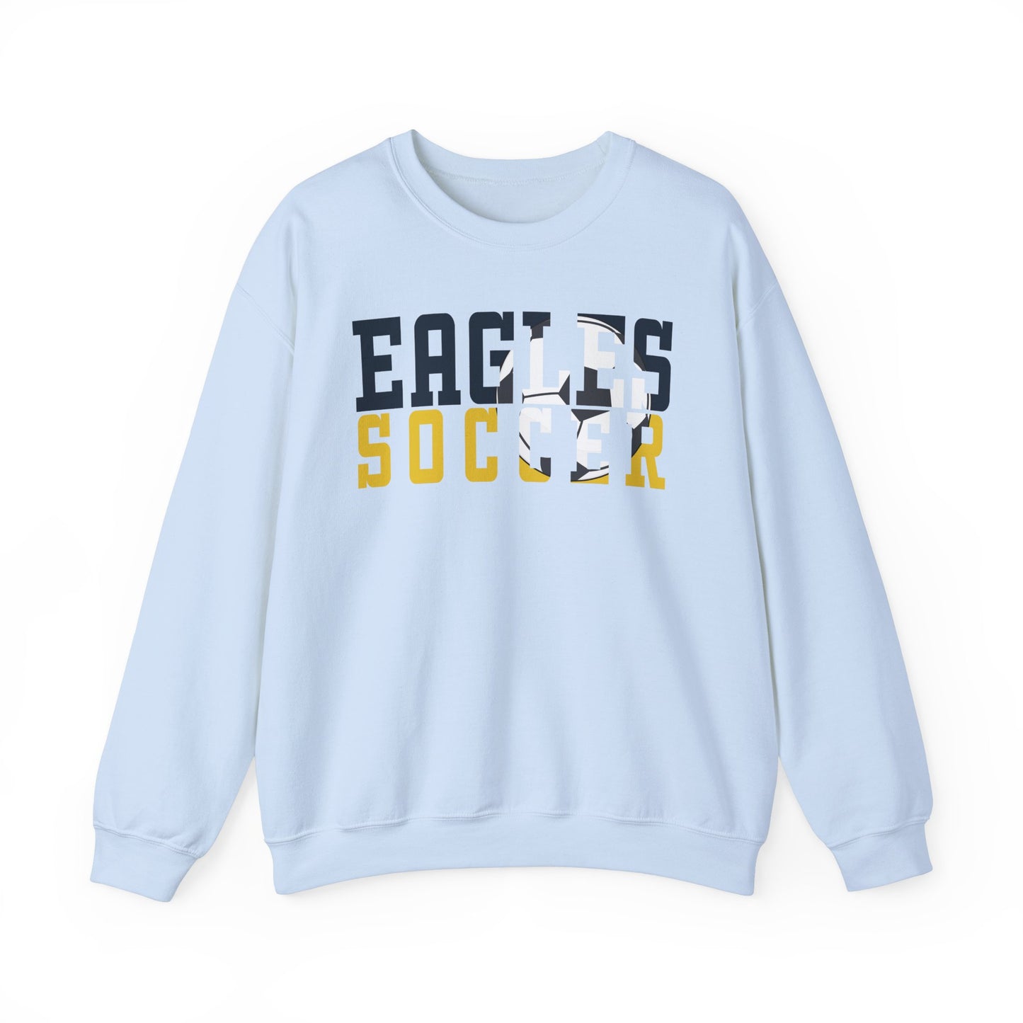 Soccer Cutout - Gildan Unisex Heavy Blend™ Crewneck Sweatshirt