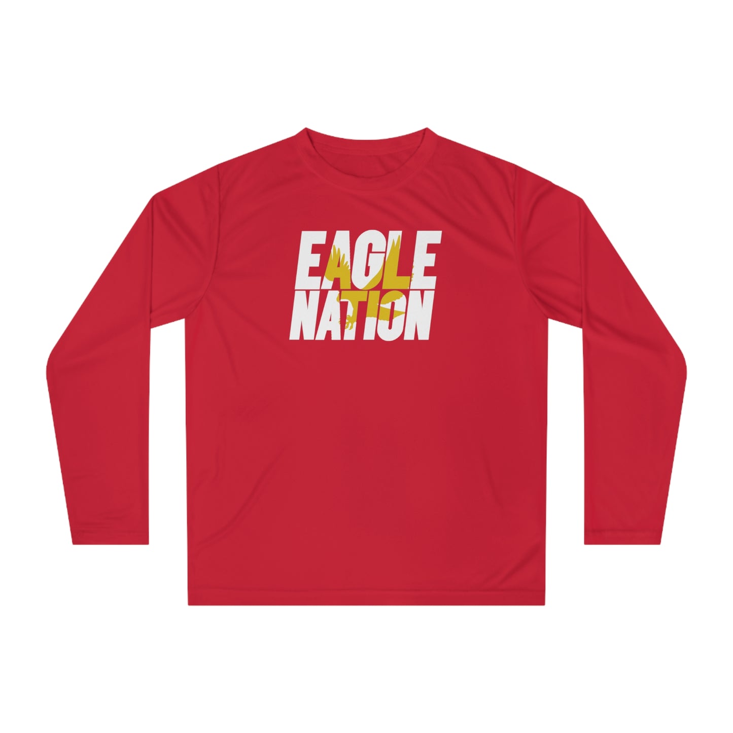 Eagle Nation - Team 365 Unisex Performance Long Sleeve Shirt