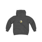 Lightning Bolt Eagle - Gildan Youth Heavy Blend Hooded Sweatshirt