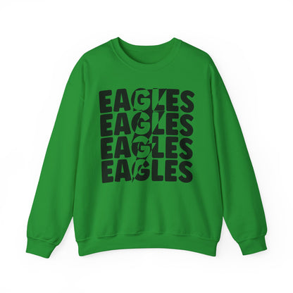 Lightning Bolt Eagle - Gildan Unisex Heavy Blend™ Crewneck Sweatshirt