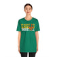 Basketball Cutout - Bella+Canva Unisex Jersey Short Sleeve Tee