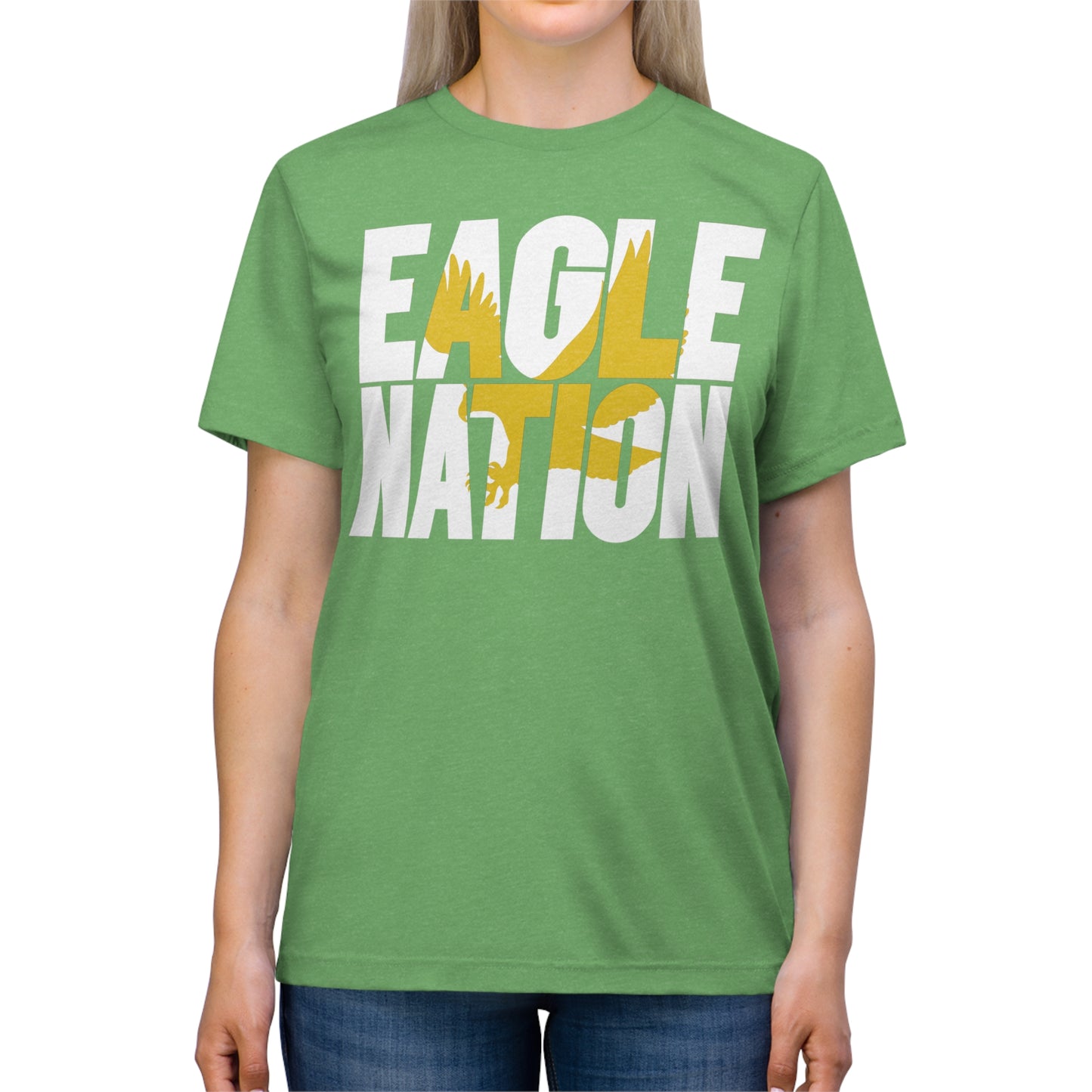 Eagle Nation - Bella+Canva Unisex Triblend Tee