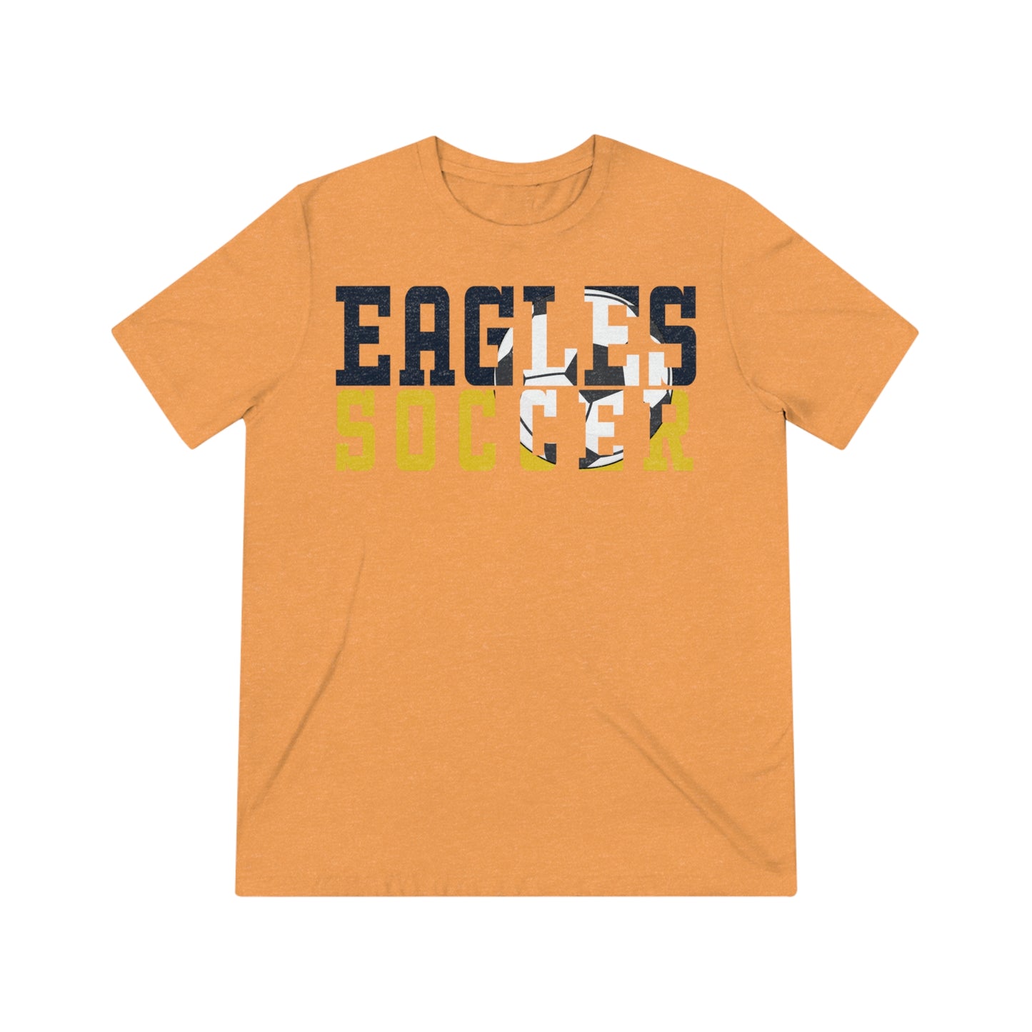 Soccer Cutout - Bella+Canva Unisex Triblend Tee