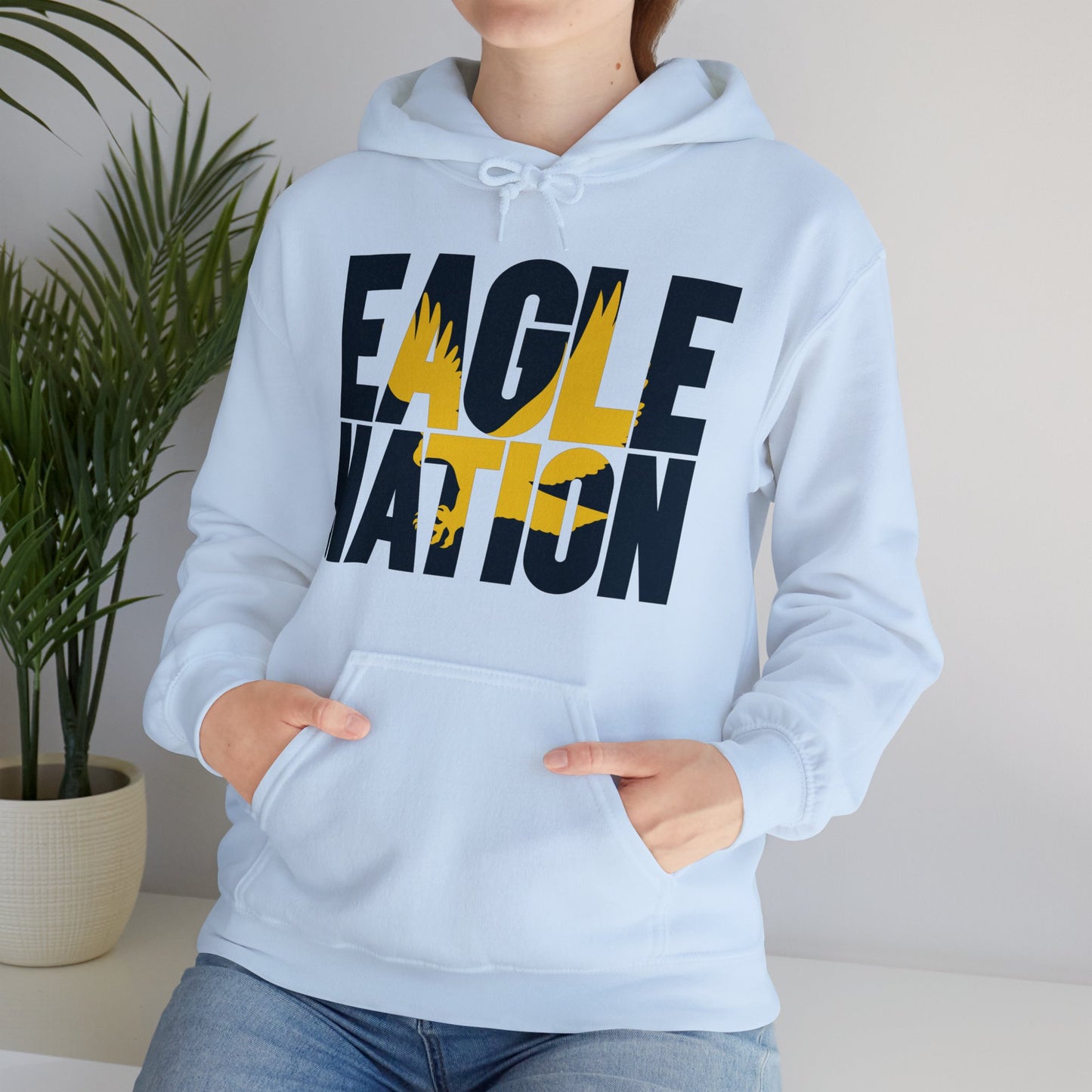 Eagle Nation - Gildan Unisex Heavy Blend™ Hooded Sweatshirt