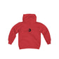 Lightning Bolt Eagle - Gildan Youth Heavy Blend Hooded Sweatshirt