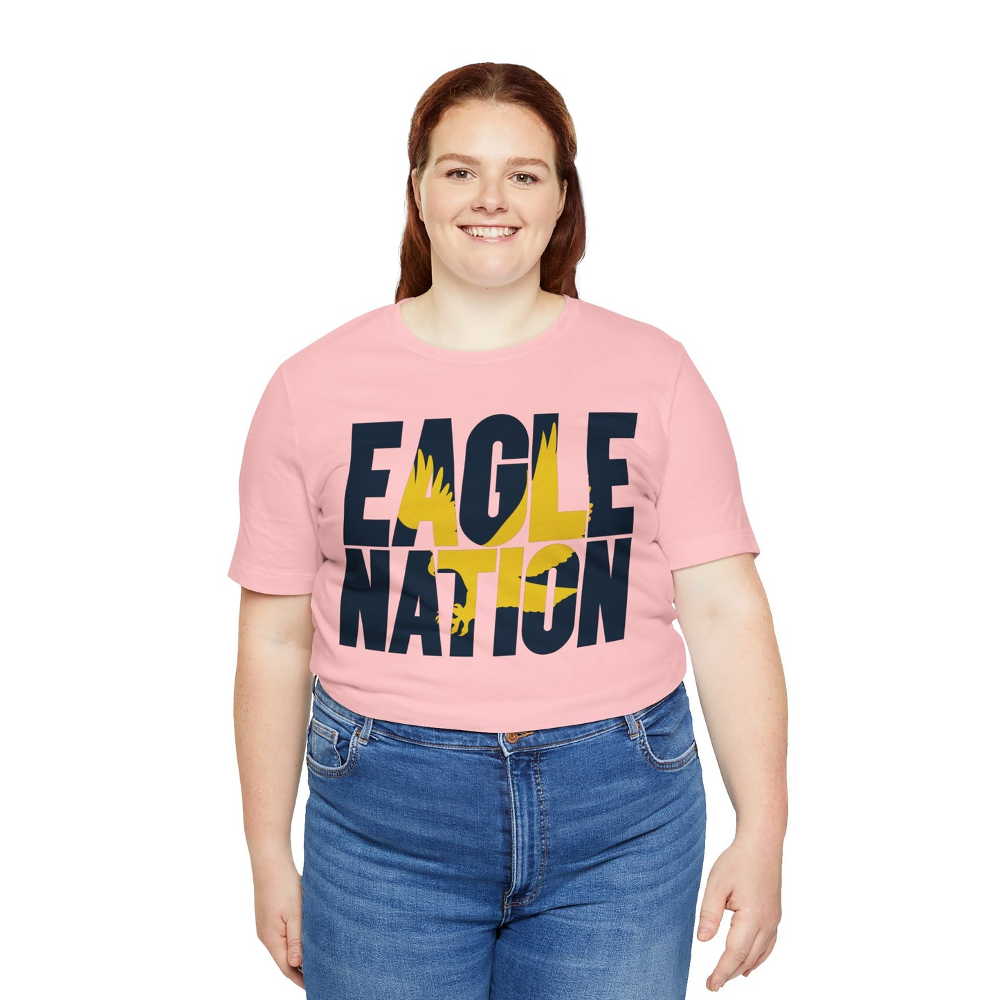 Eagle Nation - Bella+Canva Unisex Jersey Short Sleeve Tee