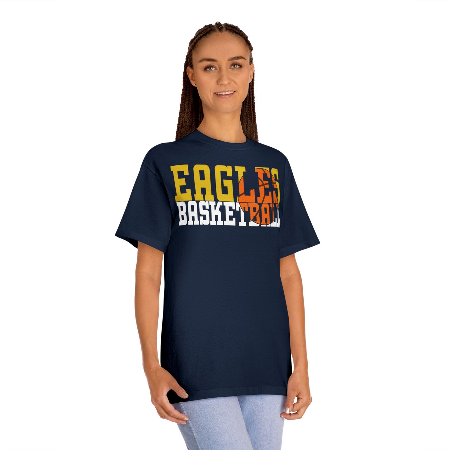 Basketball Cutout - American Apparel Unisex Classic Tee