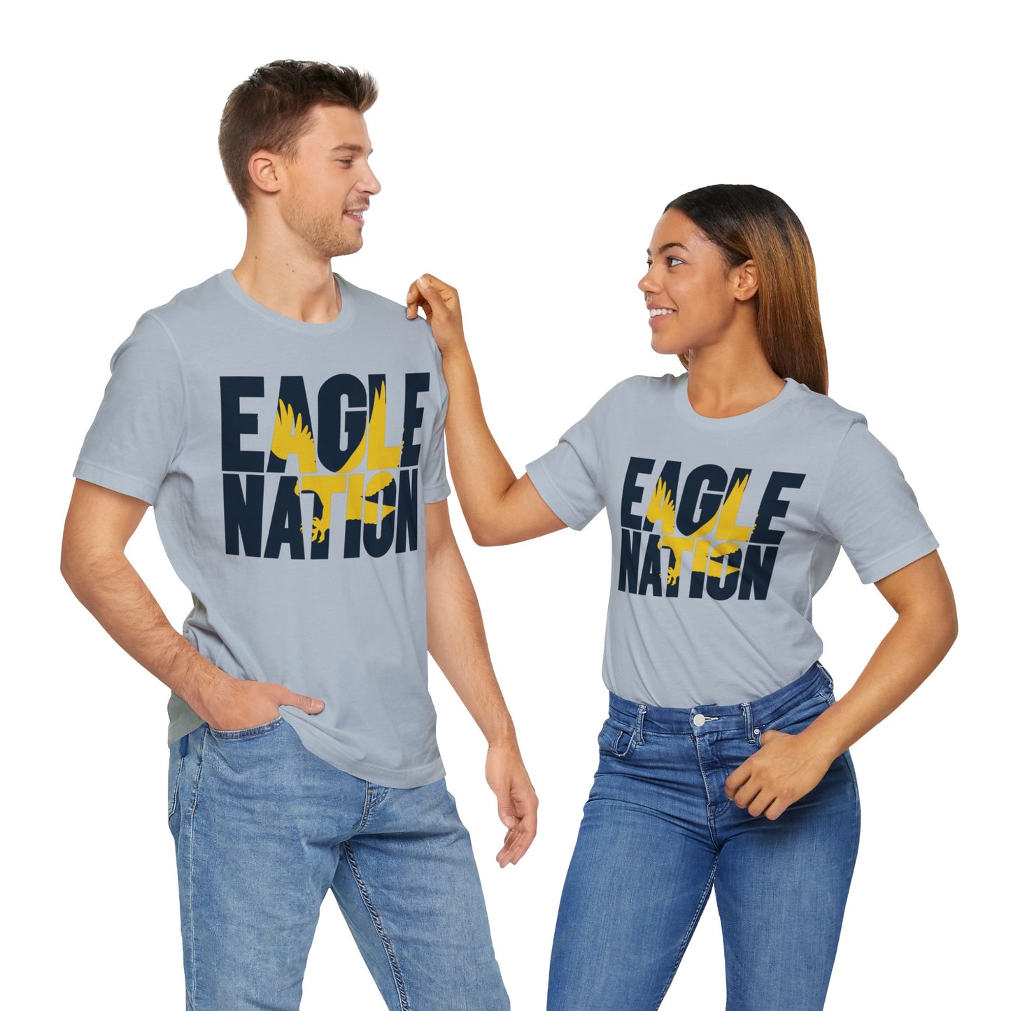 Eagle Nation - Bella+Canva Unisex Jersey Short Sleeve Tee