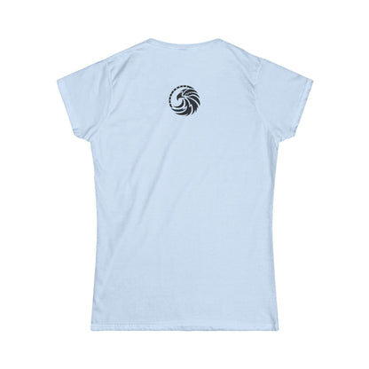 Lightning Bolt Eagle - Gildan Women's Softstyle Tee