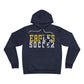 Soccer Cutout - Bella+Canva Unisex Sponge Fleece Pullover Hoodie