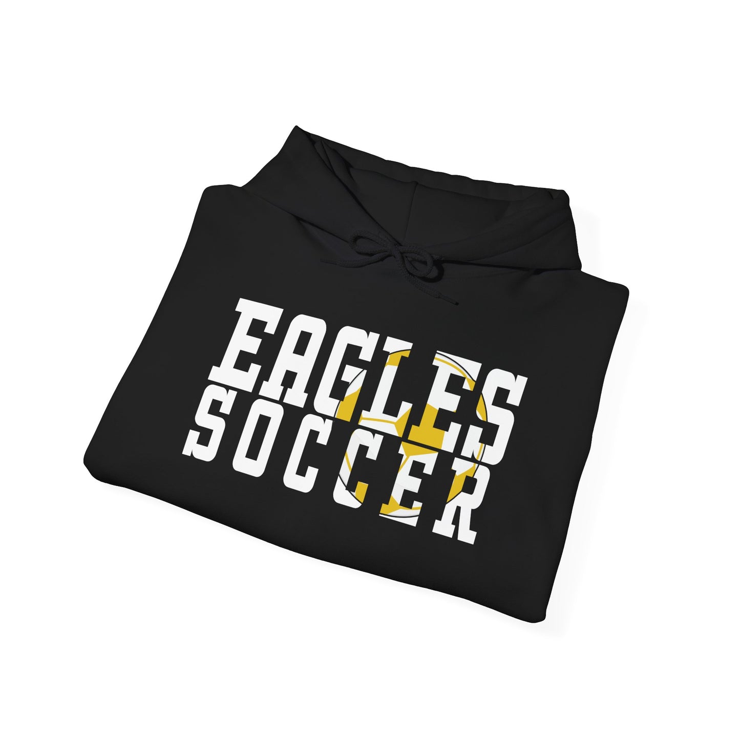 Soccer Cutout - Gildan Unisex Heavy Blend™ Hooded Sweatshirt