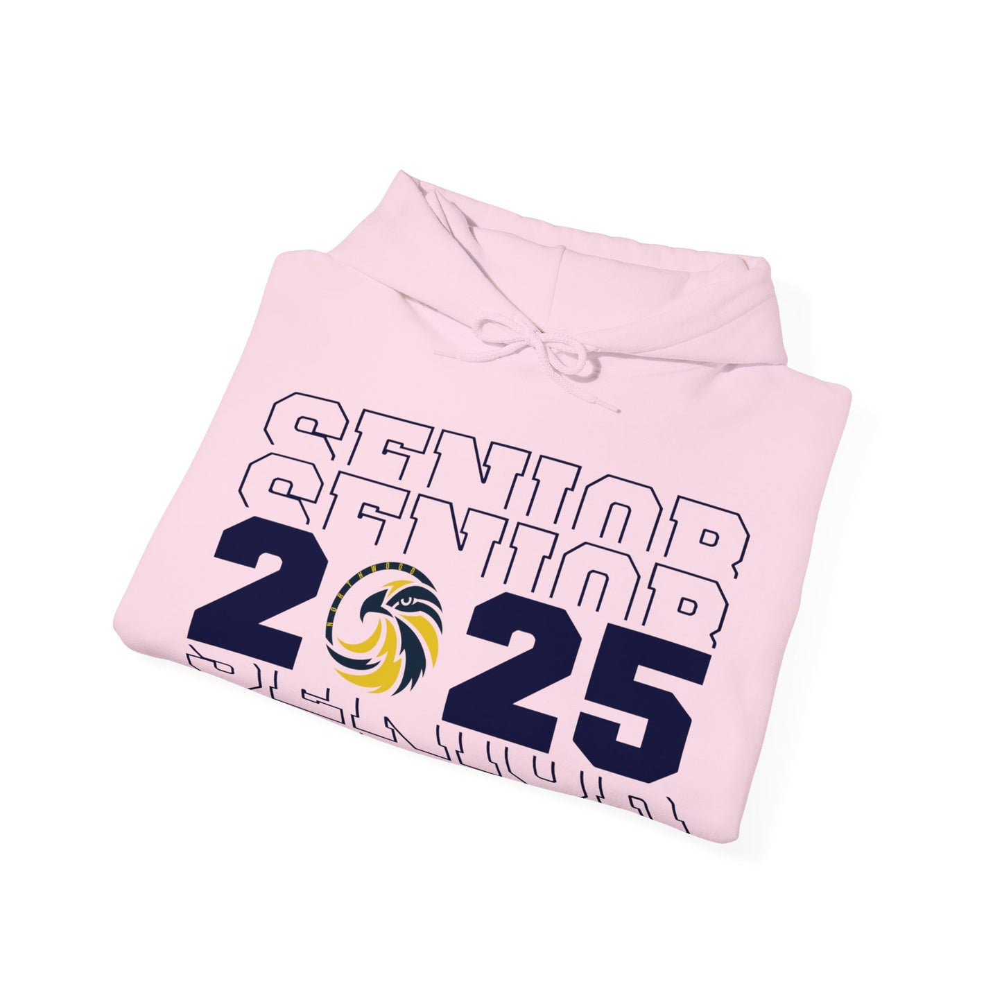 Senior Stacked c/o 2025 - Gildan Unisex Heavy Blend™ Hooded Sweatshirt