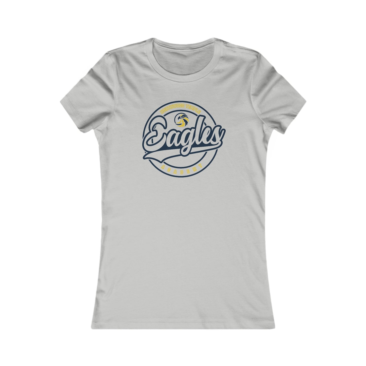 Eagles Circle Stamp - Bella+Canva Women's Favorite Tee