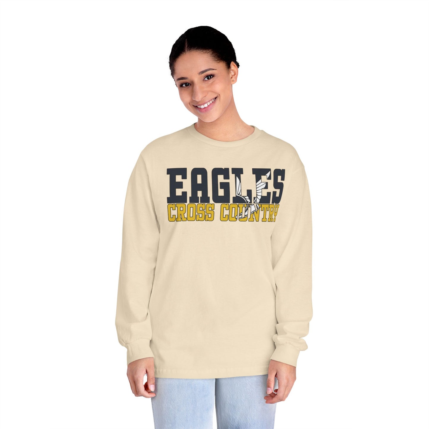 Cheerleading Cutout - American Apparel Unisex Classic Long Sleeve T-Shirt