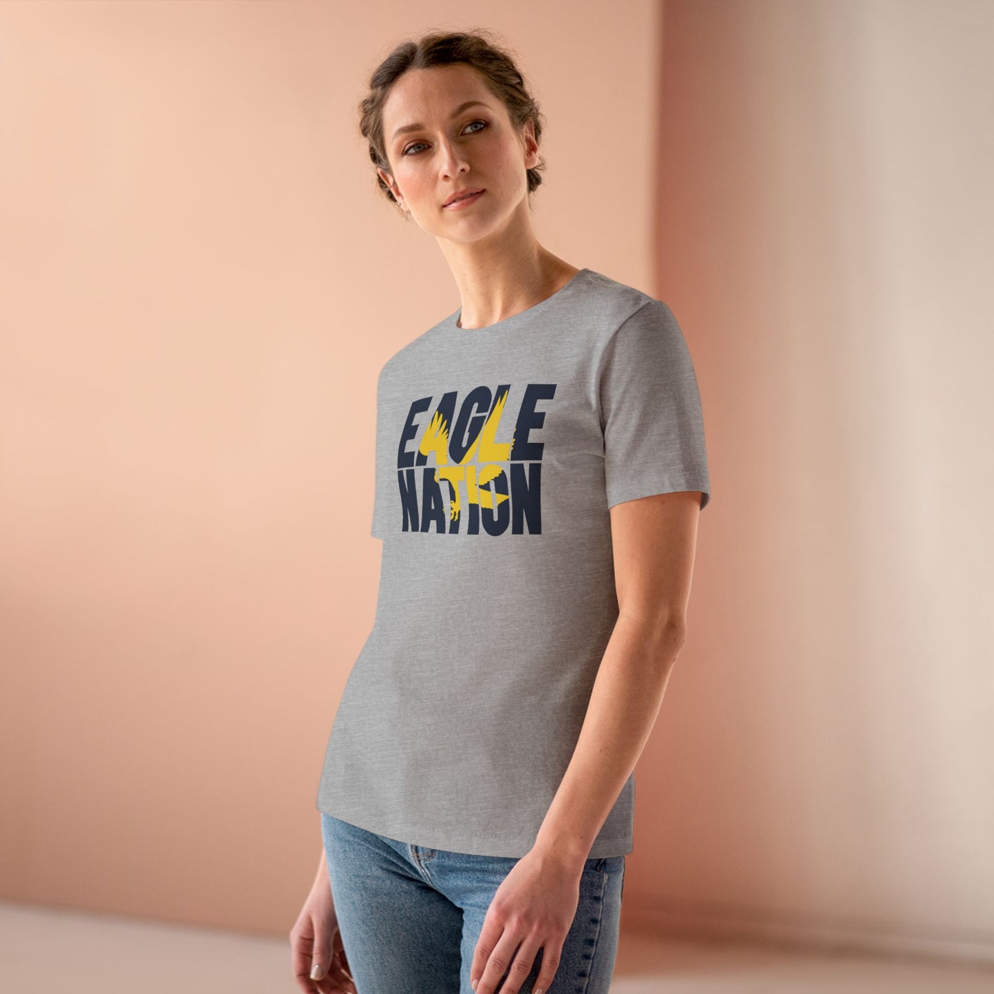 Eagle Nation - Bella+Canva Women's Premium Tee