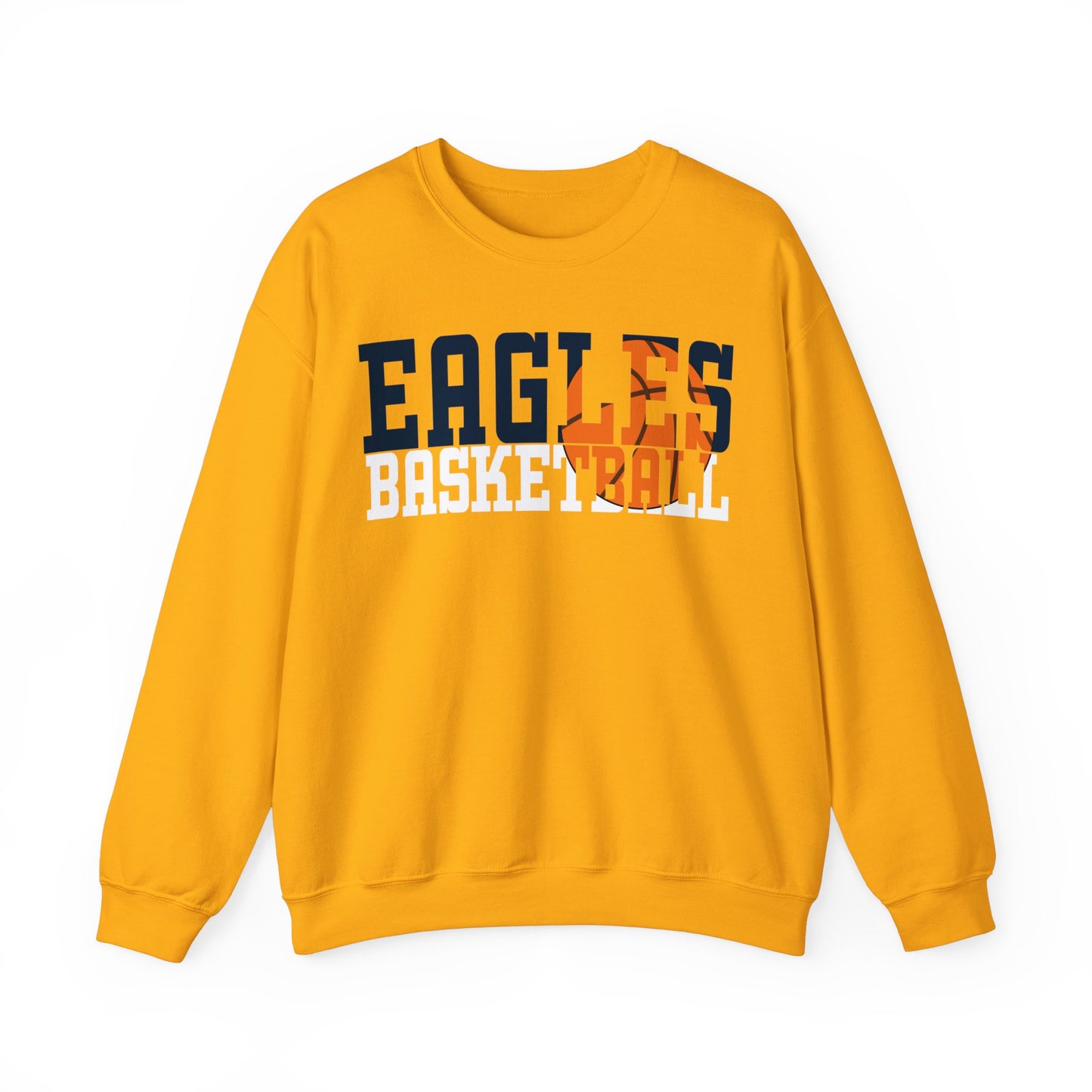 Basketball Cutout - Gildan Unisex Heavy Blend™ Crewneck Sweatshirt