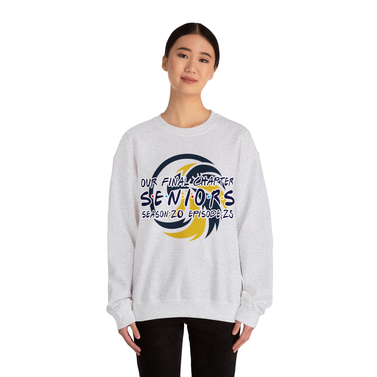 S.E.N.I.O.R.S c/o 2025 - Gildan Unisex Heavy Blend™ Crewneck Sweatshirt