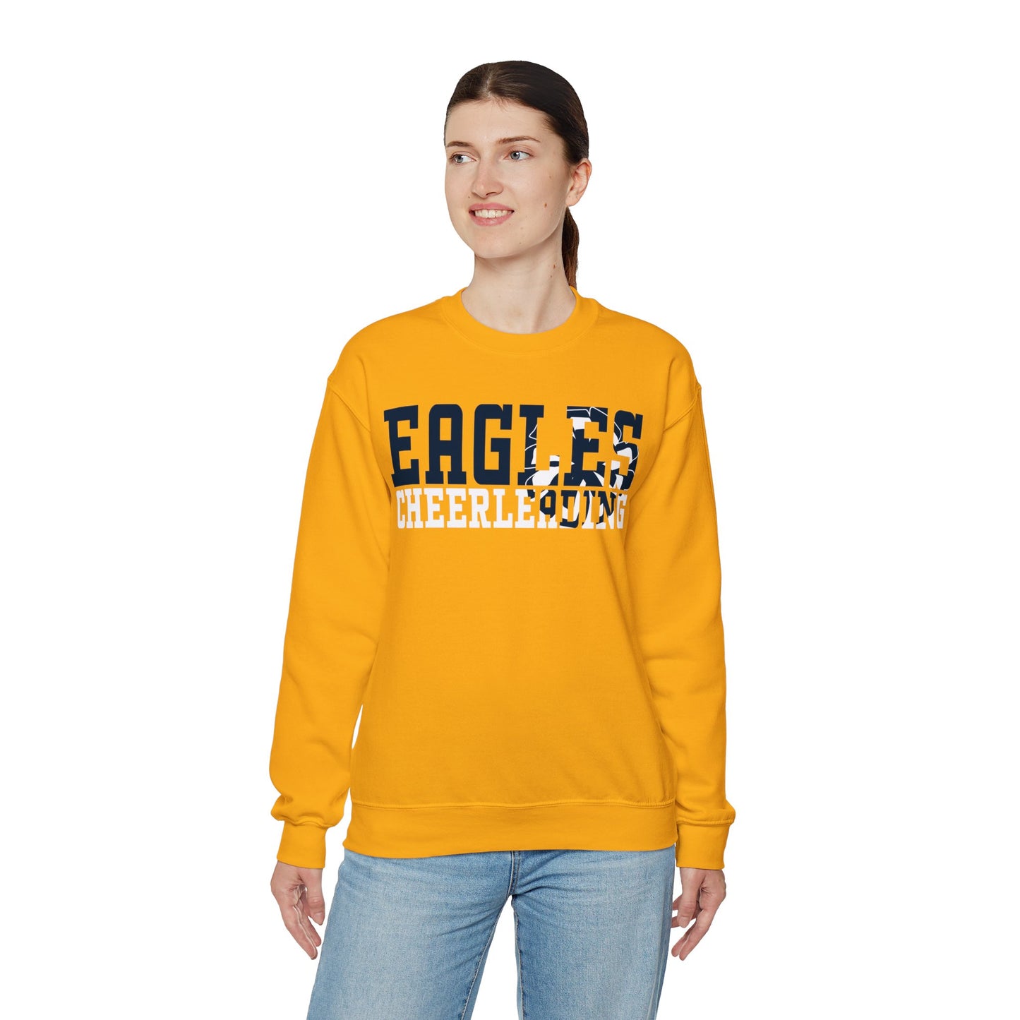 Cheerleading Cutout - Gildan Unisex Heavy Blend™ Crewneck Sweatshirt