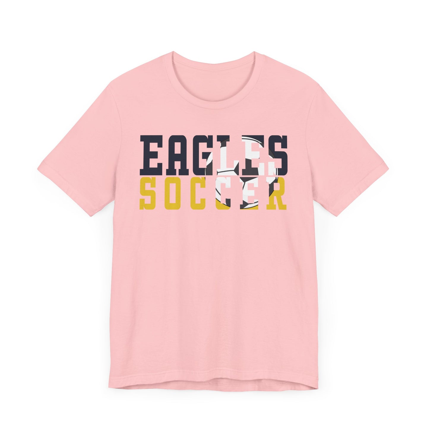 Soccer Cutout - Bella+Canva Unisex Jersey Short Sleeve Tee