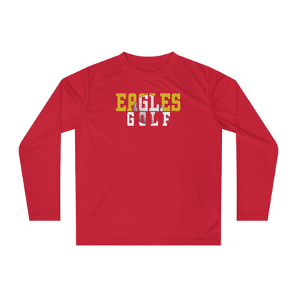 Golf Cutout - Team 365 Unisex Performance Long Sleeve Shirt