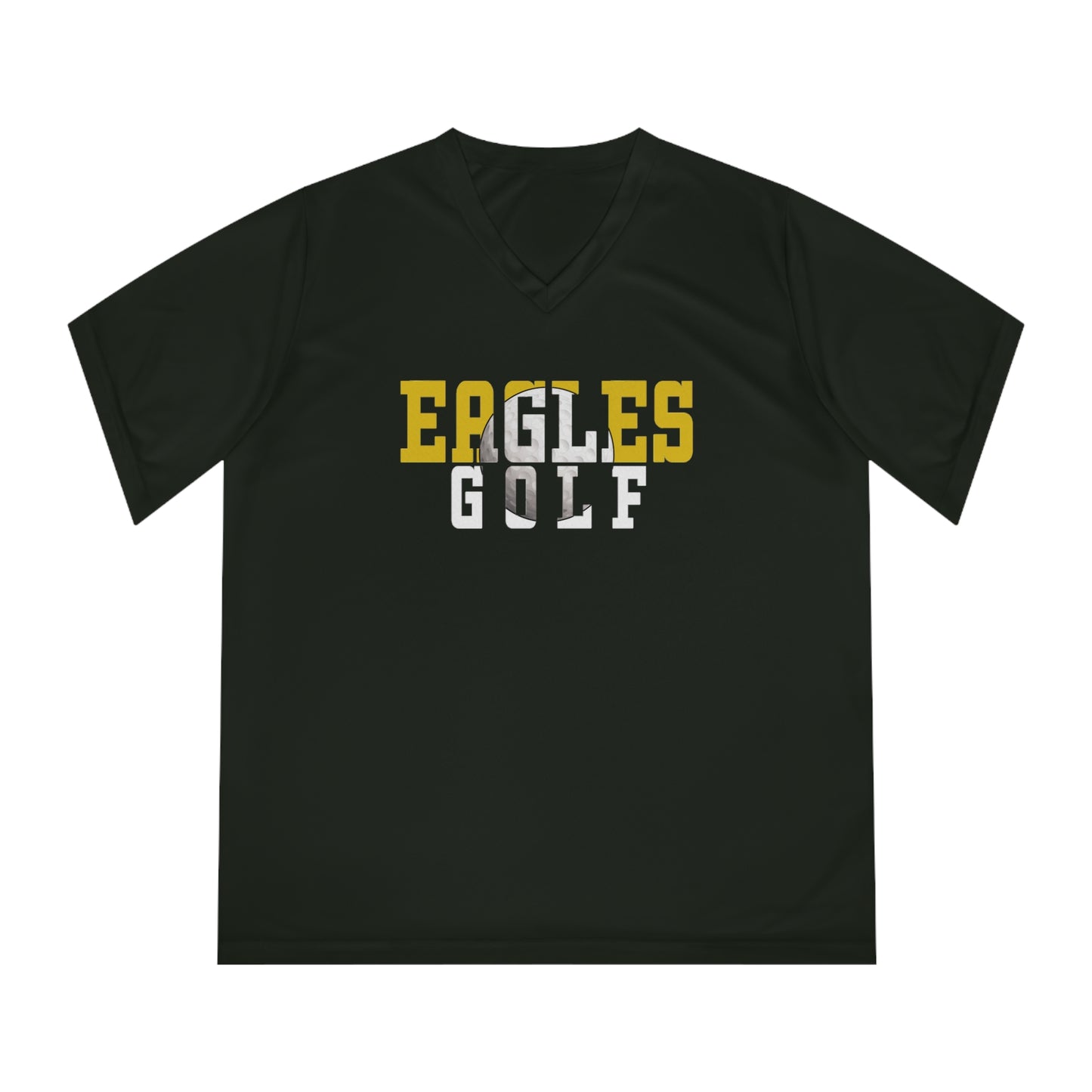 Golf Cutout - Team 365 Women's Performance V-Neck T-Shirt