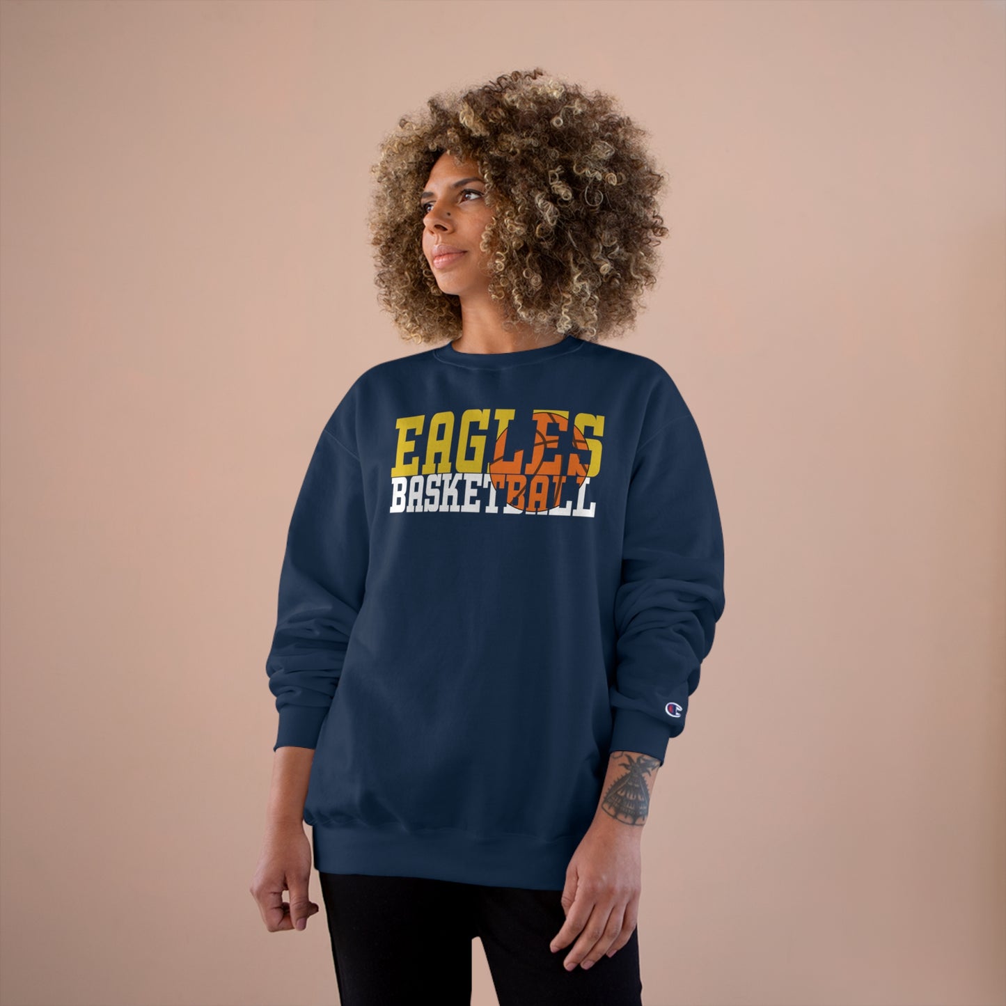 Basketball Cutout - Champion Sweatshirt