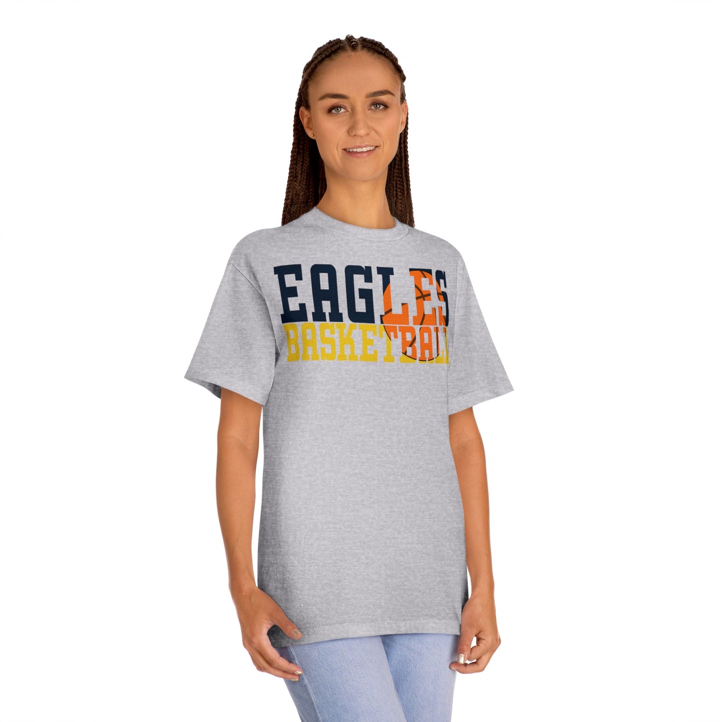 Basketball Cutout - American Apparel Unisex Classic Tee