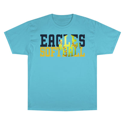 Softball Cutout - Champion T-Shirt