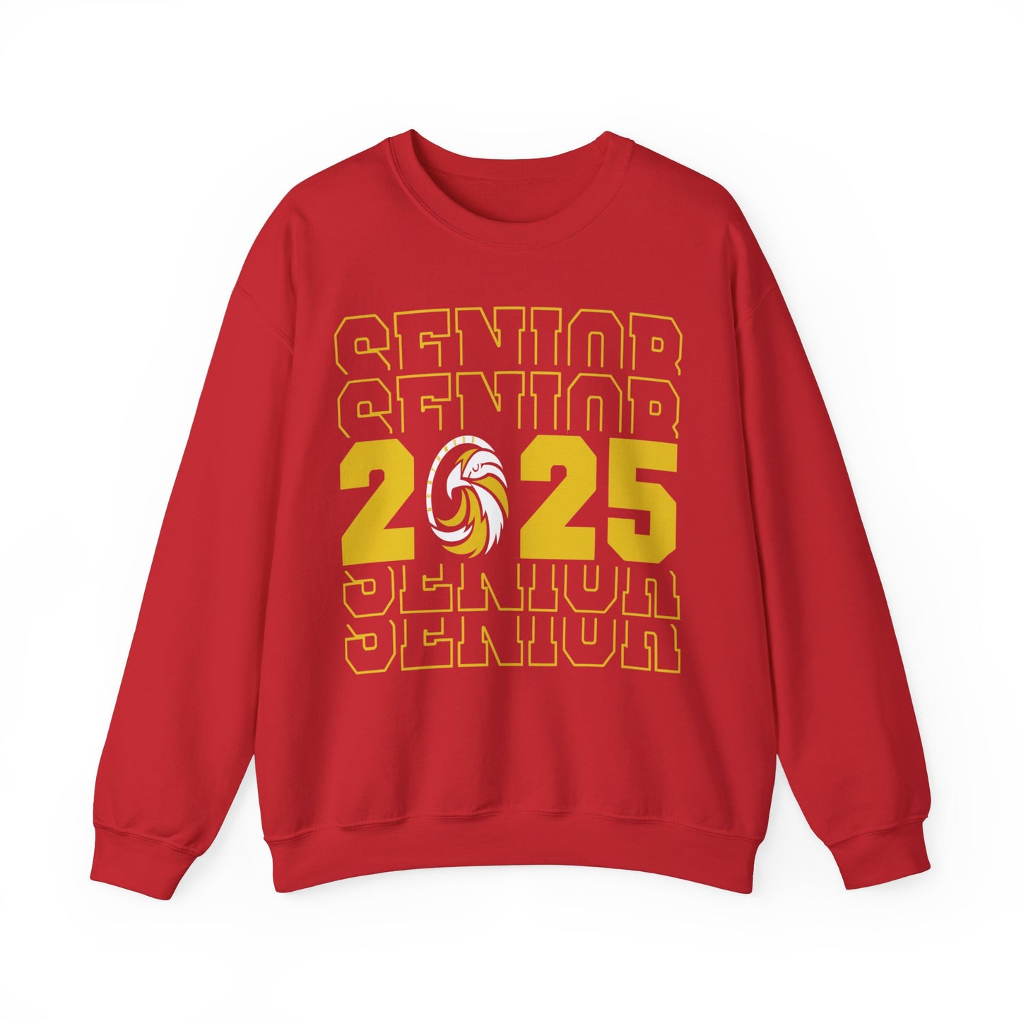 Senior Stacked c/o 2025 - Gildan Unisex Heavy Blend™ Crewneck Sweatshirt