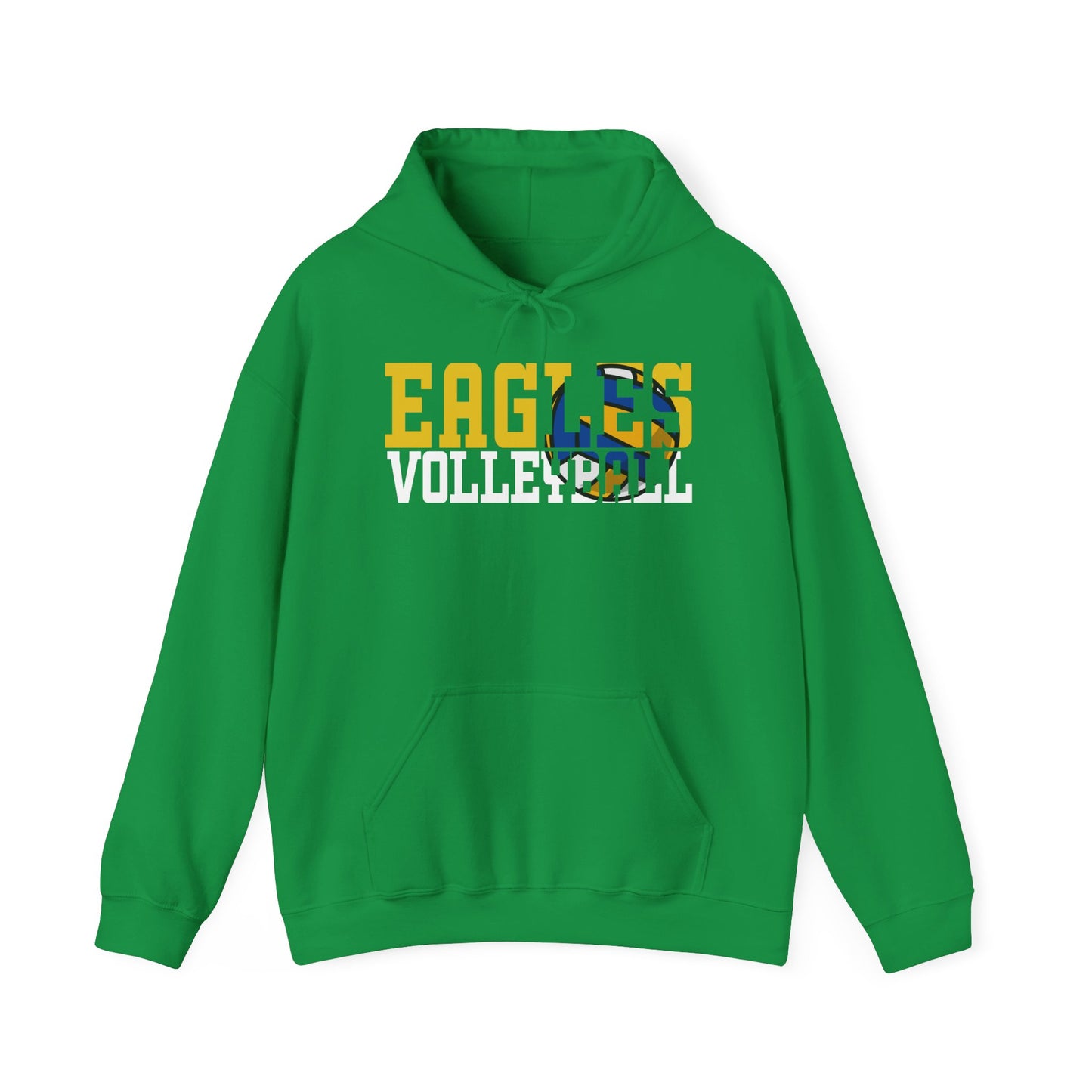 Volleyball Cutout - Gildan Unisex Heavy Blend™ Hooded Sweatshirt