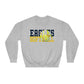 Softball Cutout - Gildan Unisex DryBlend® Crewneck Sweatshirt