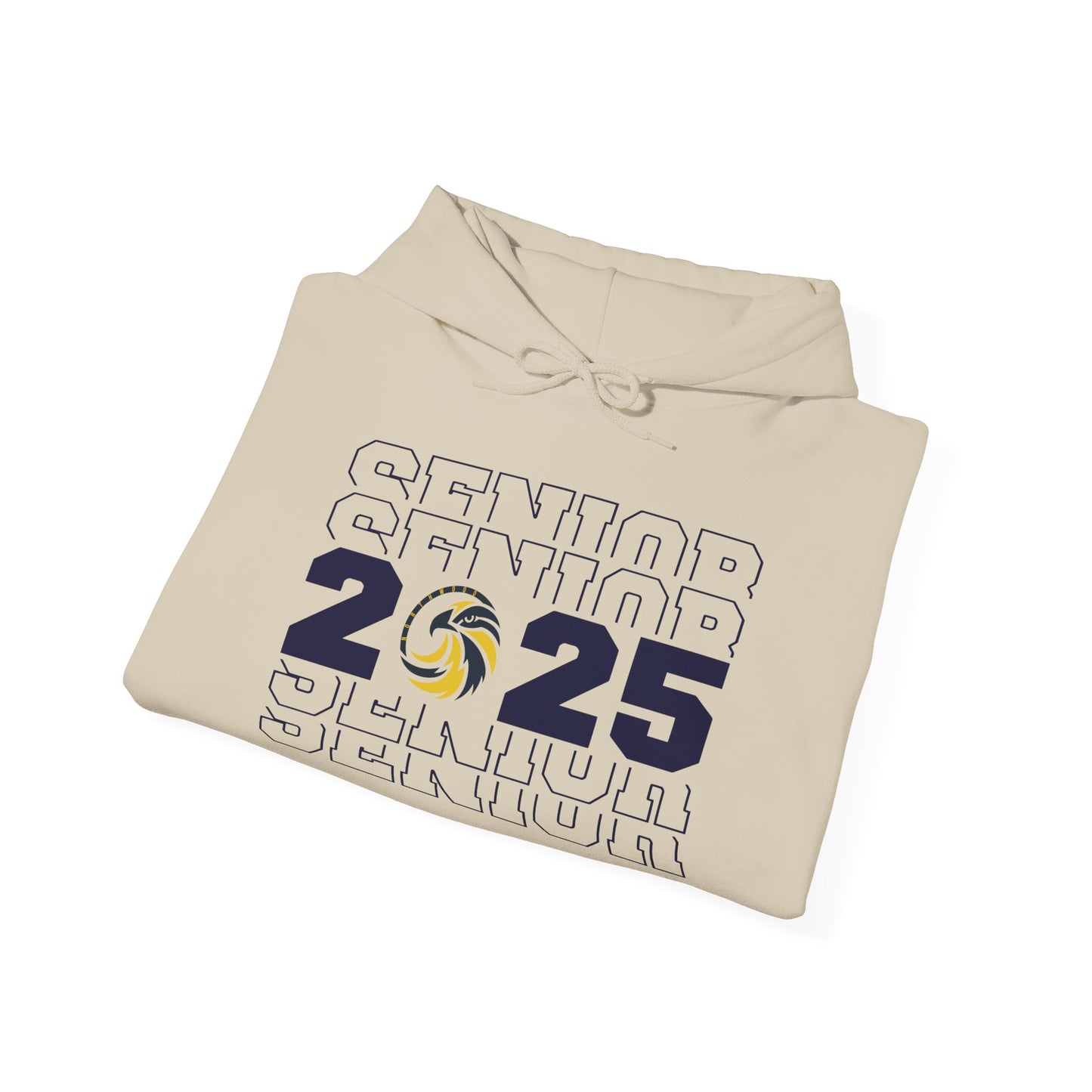 Senior Stacked c/o 2025 - - Gildan Unisex Heavy Blend™ Hooded Sweatshirt