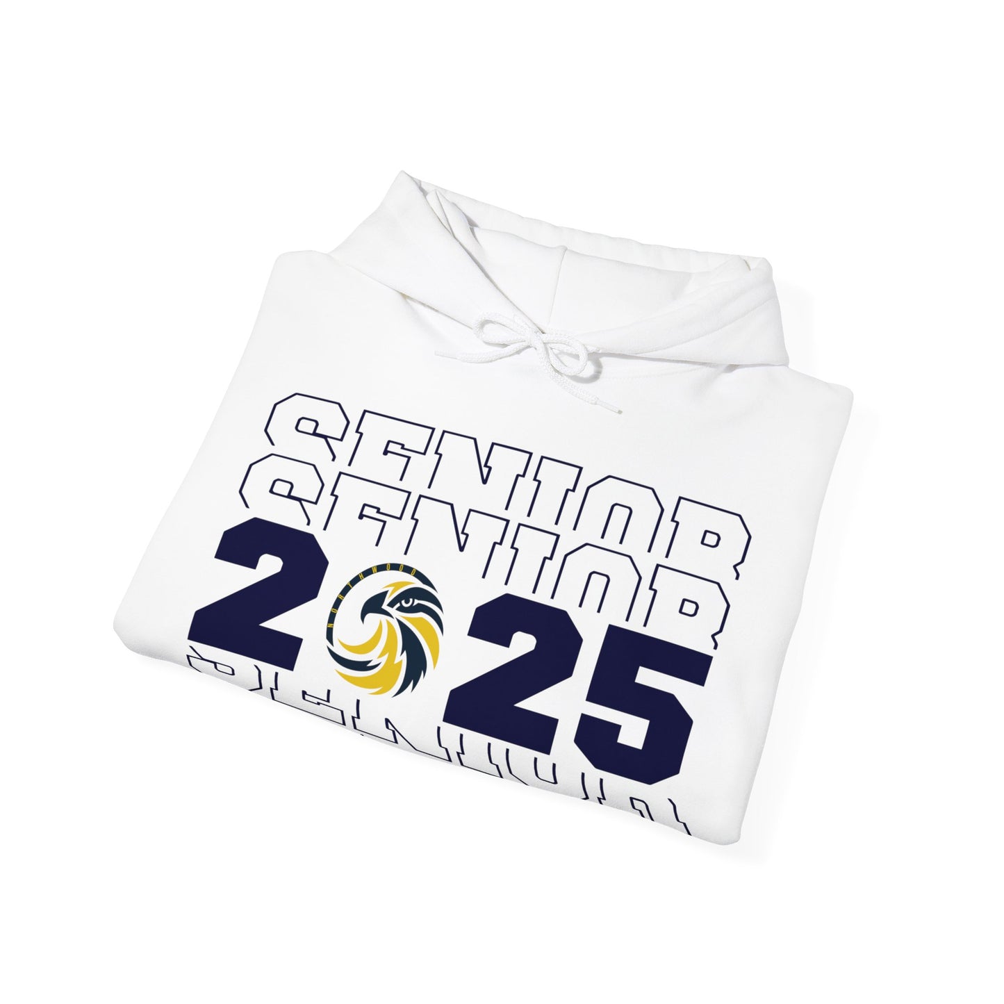 Senior Stacked c/o 2025 - Gildan Unisex Heavy Blend™ Hooded Sweatshirt