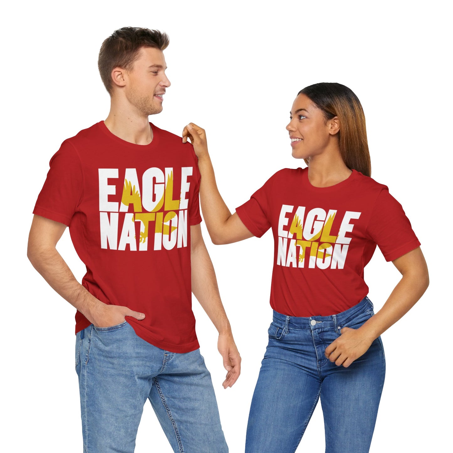 Eagle Nation - Bella+Canva Unisex Jersey Short Sleeve Tee