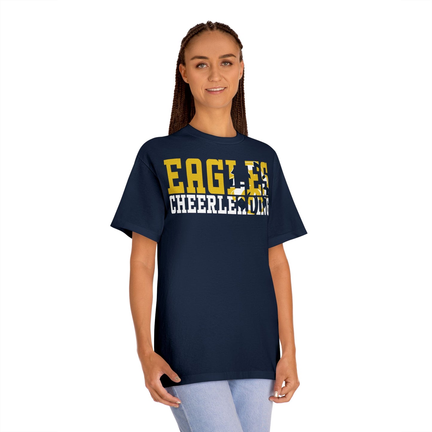 Cheerleading Cutout - American Apparel Unisex Classic Tee