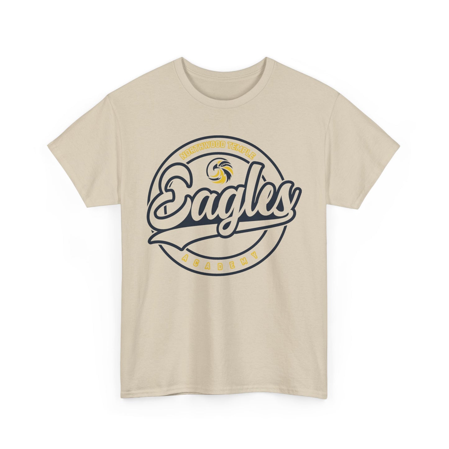 Eagles Circle Stamp - Gildan Unisex Heavy Cotton Tee