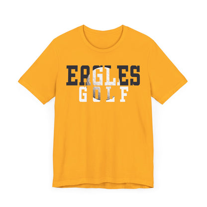 Golf Cutout - Bella+Canva Unisex Jersey Short Sleeve Tee