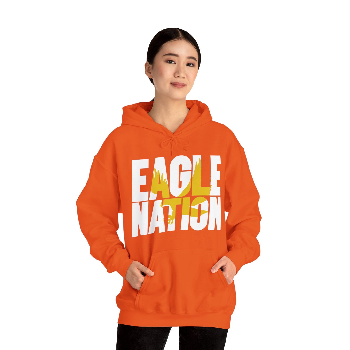 Eagle Nation - Gildan Unisex Heavy Blend™ Hooded Sweatshirt