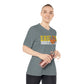 Basketball Cutout - Team 365 Women's Performance V-Neck T-Shirt
