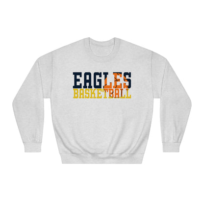 Basketball Cutout - Gildan Unisex DryBlend® Crewneck Sweatshirt