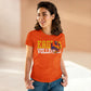 Volleyball Cutout - Gildan Women's Midweight Cotton Tee